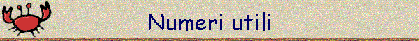 Numeri utili